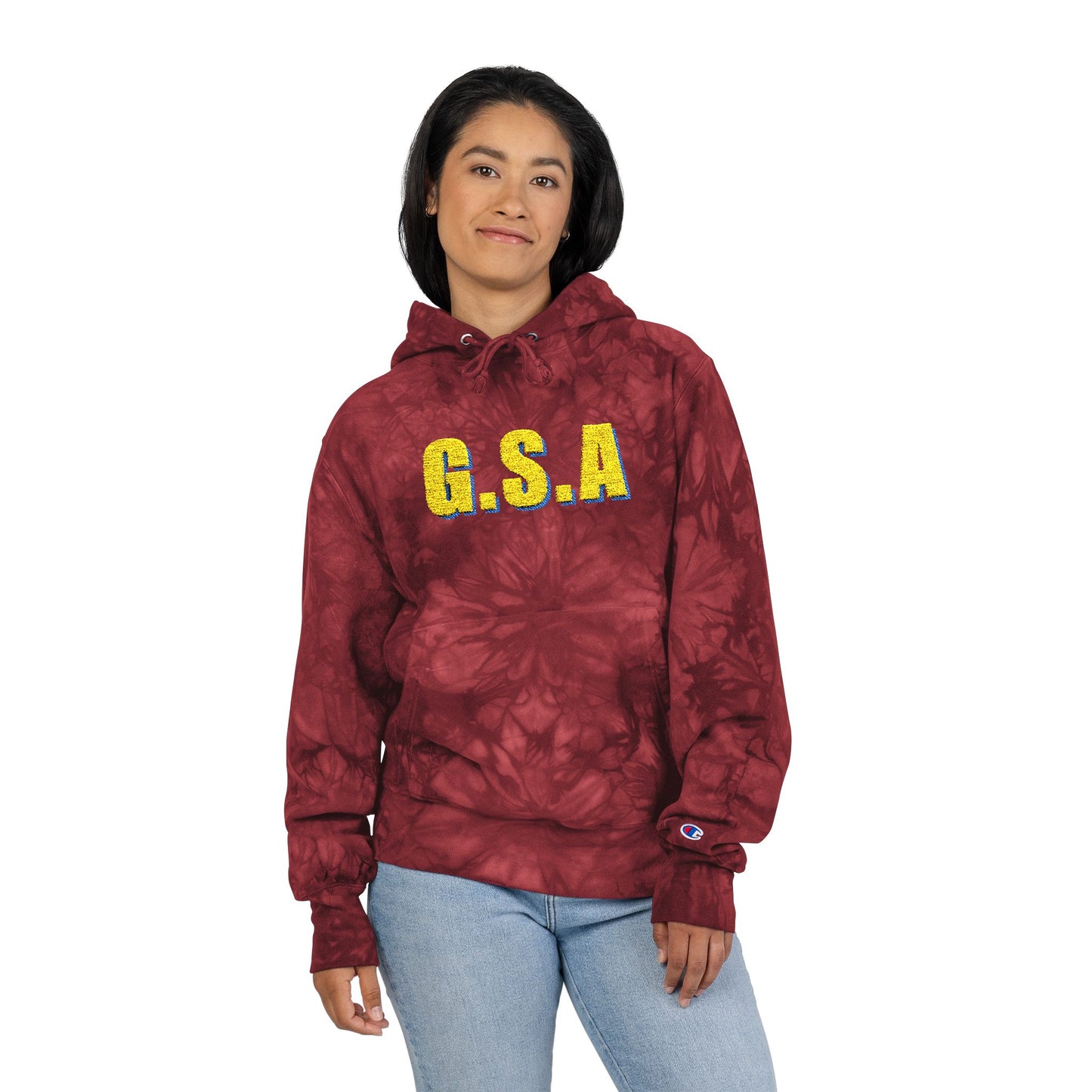 GSA BY JR Unisex Tie-Dye Hoodie