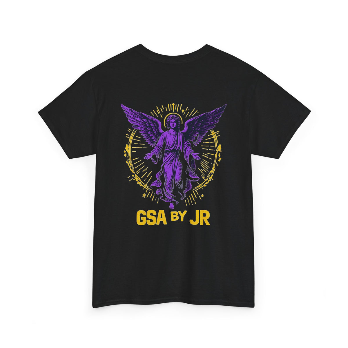 Holy Trinity Tee - Purple & Black