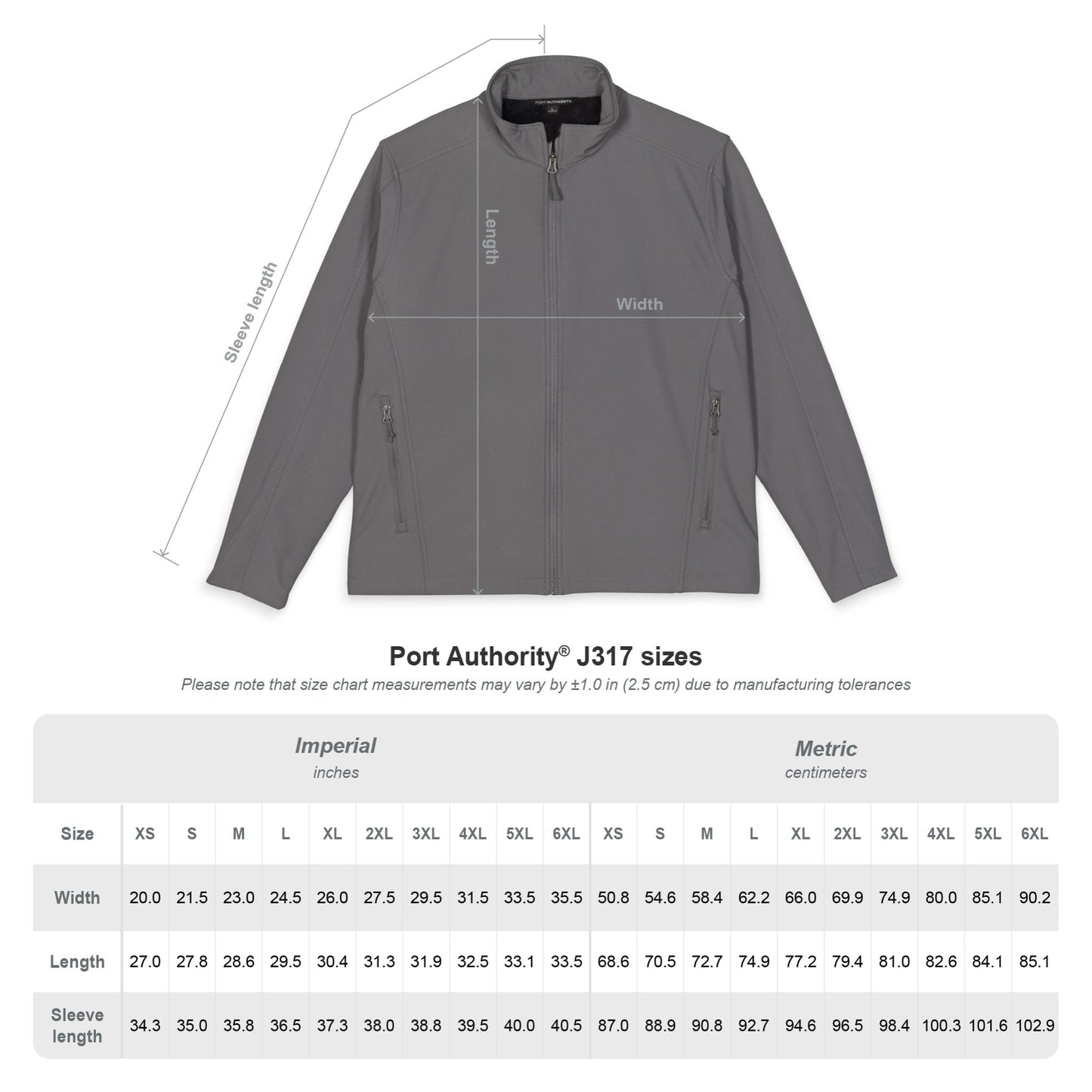 Embroidered Soft Shell Jacket