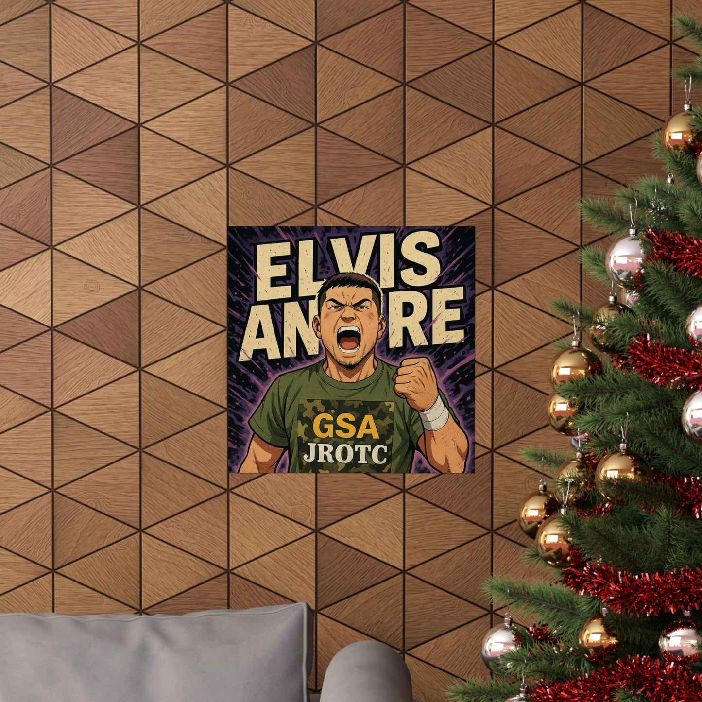 THE JROTC ANIME POSTER: ELVIS ANDRE