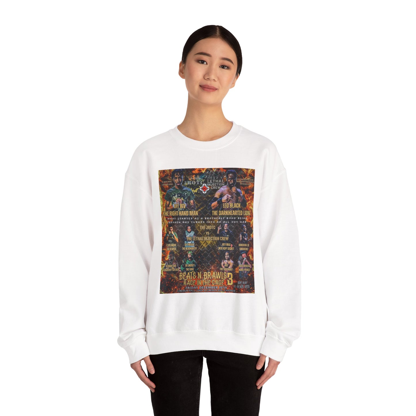 THE JROTC VS THE LIC 2 SWEATSHIRT
