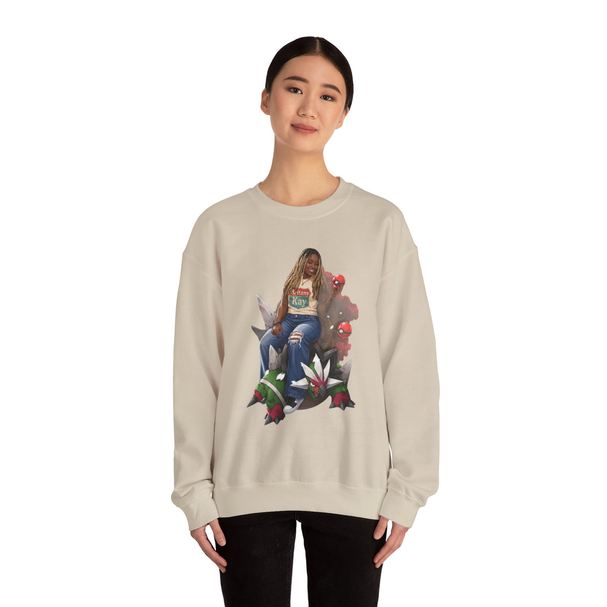 Anime Graphic Sweatshirt