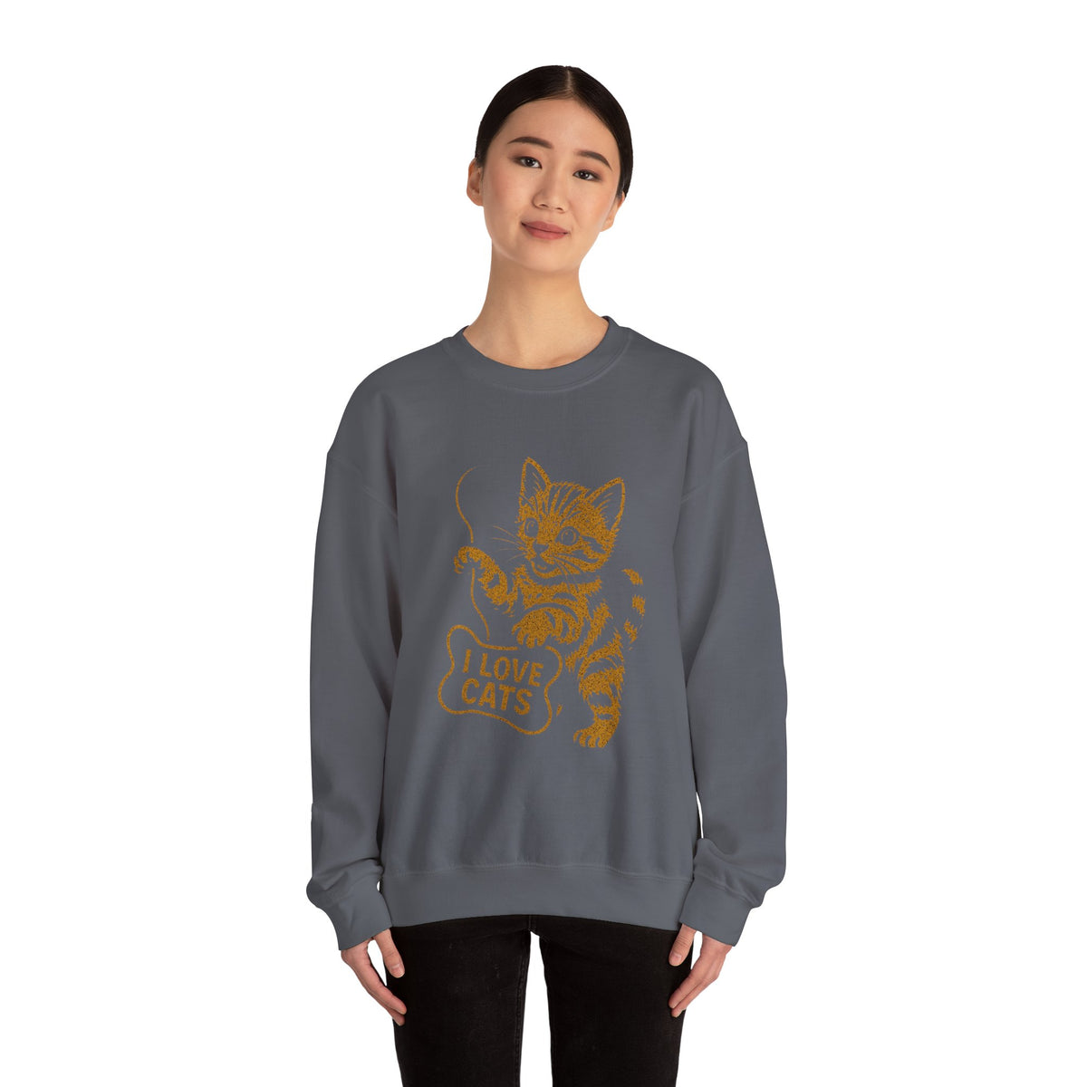 I Love Cats ' Sweatshirt