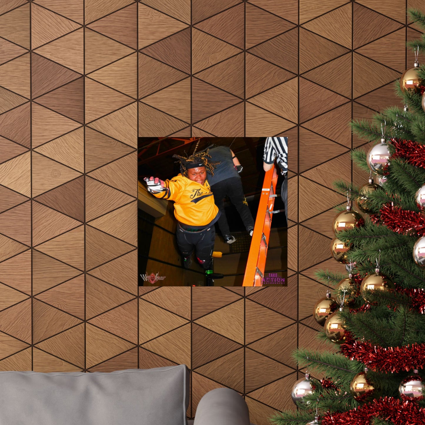 JR LINDSEY SPEAR OFF THE LADDER POSTER