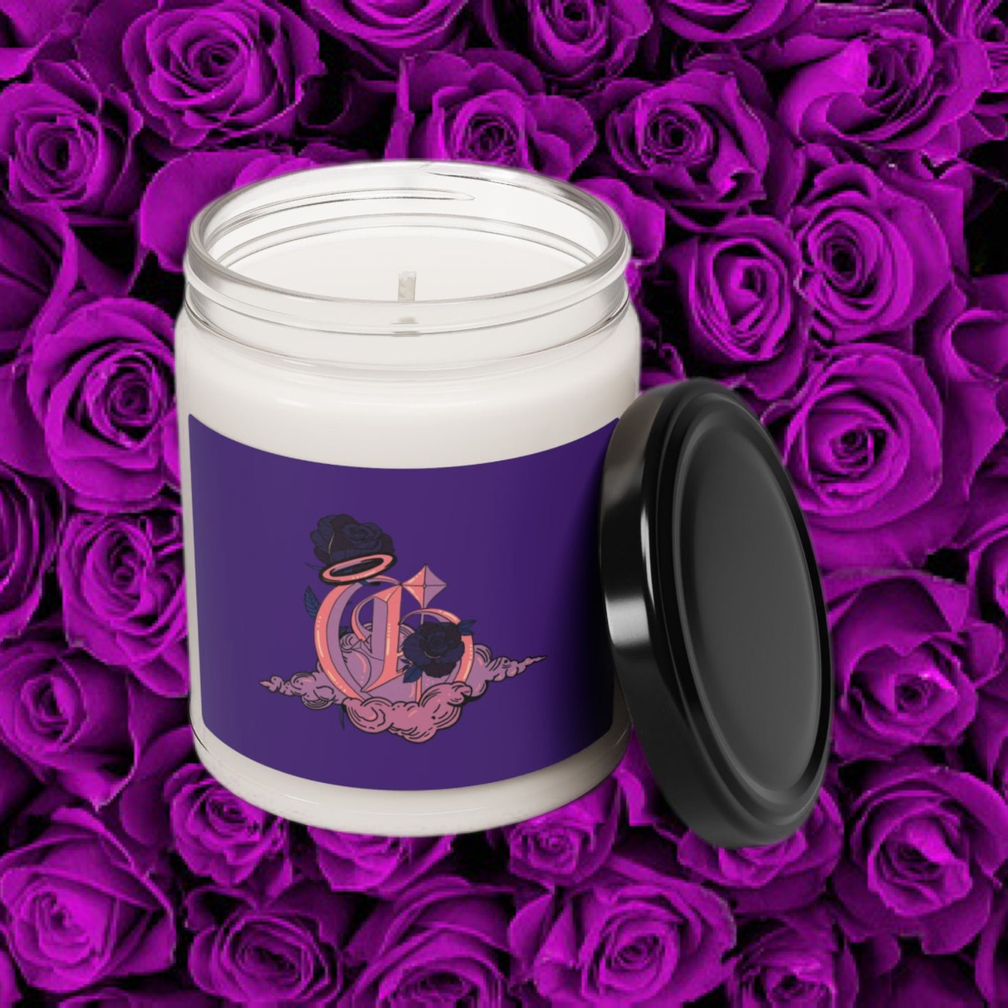 Godly Scented Candle, 9oz ( White Sage + Lavender )