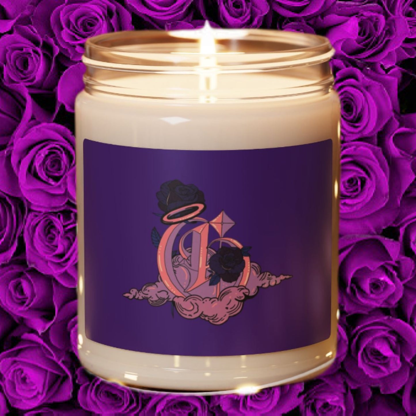 Godly Scented Candle, 9oz ( White Sage + Lavender )