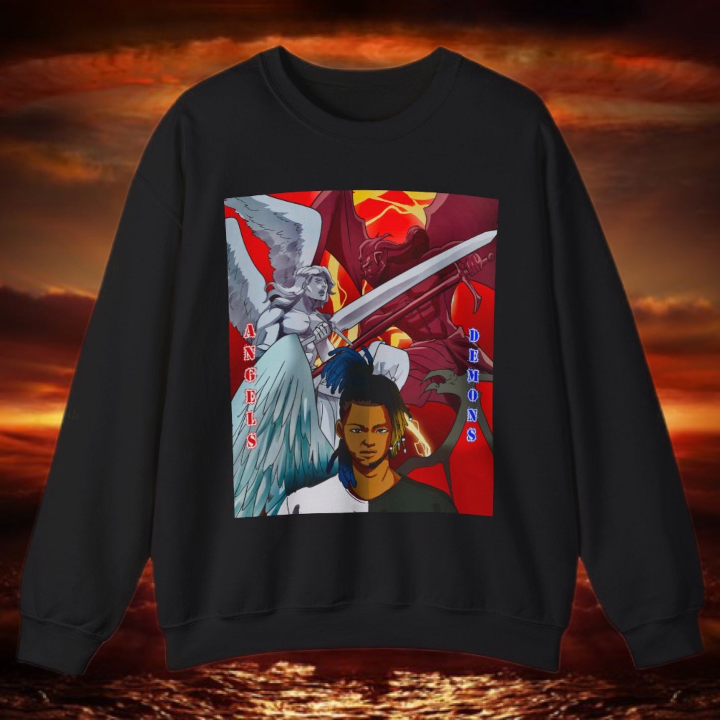 ANGELS & DEMONS SWEATSHIRT
