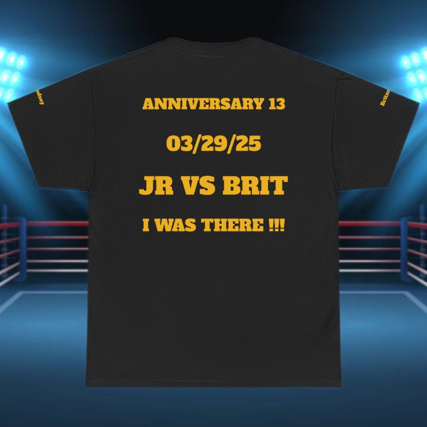 JR VS BRIT LIMITED EDITION SHIRT