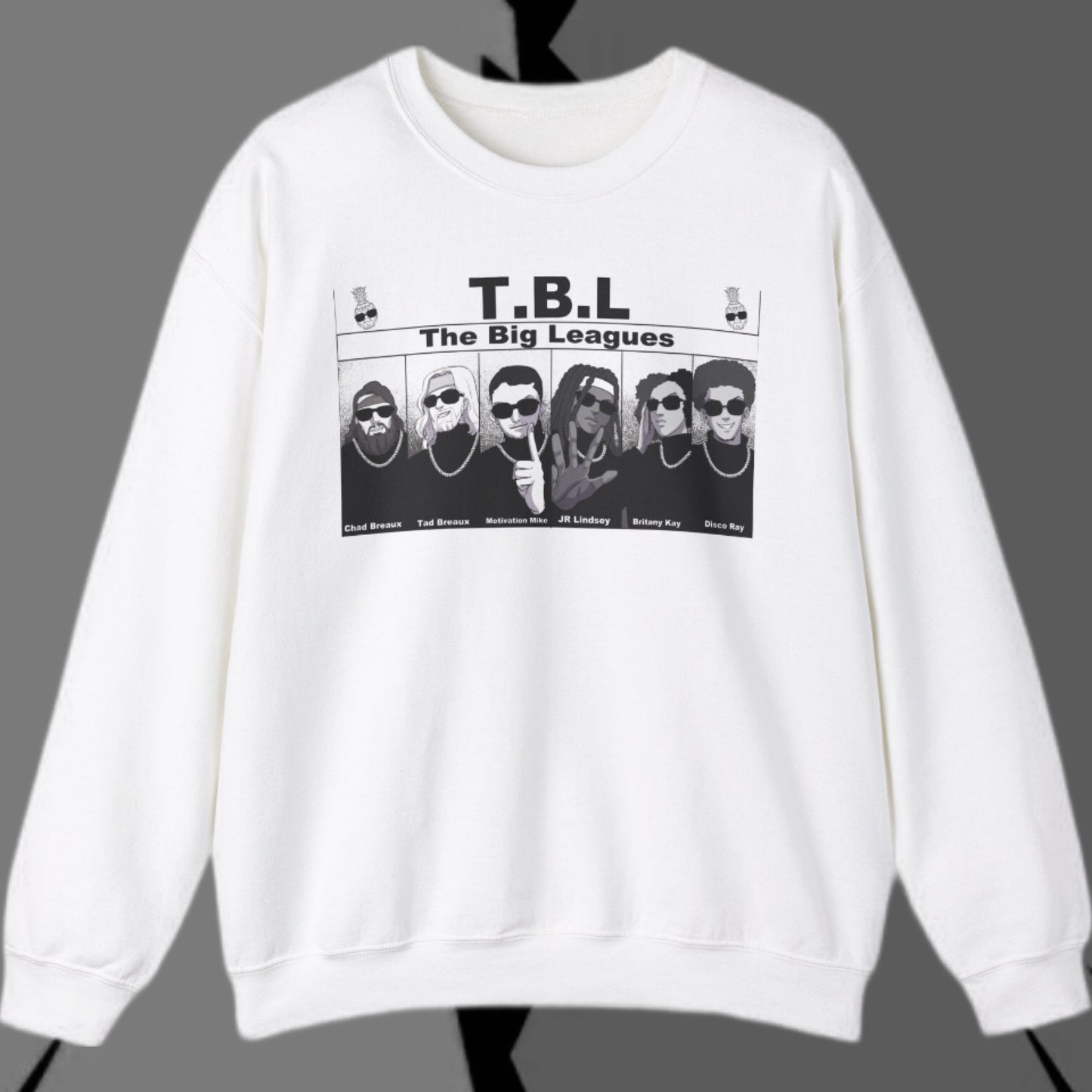 BIG LEAGUES MUGSHOT SWEATSHIRT