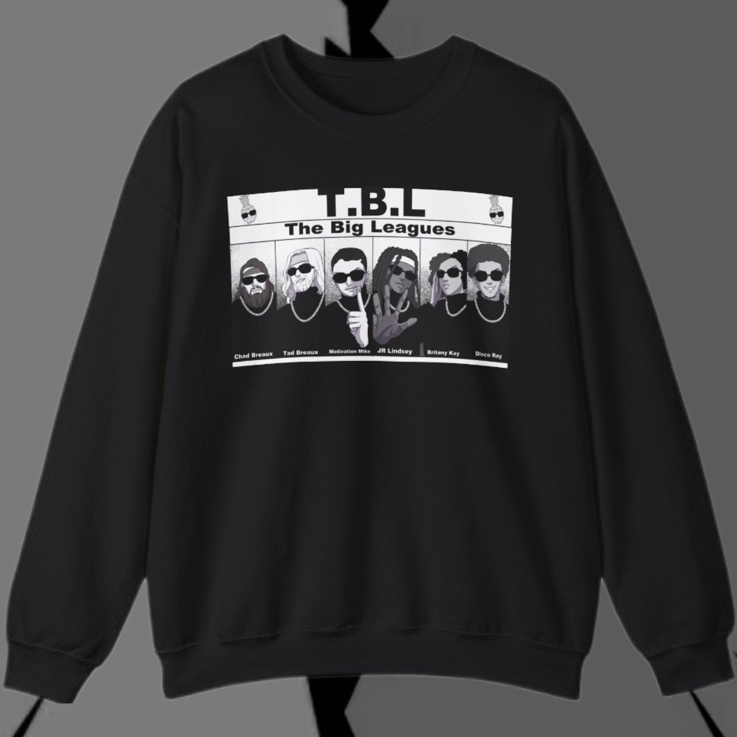 BIG LEAGUES MUGSHOT SWEATSHIRT