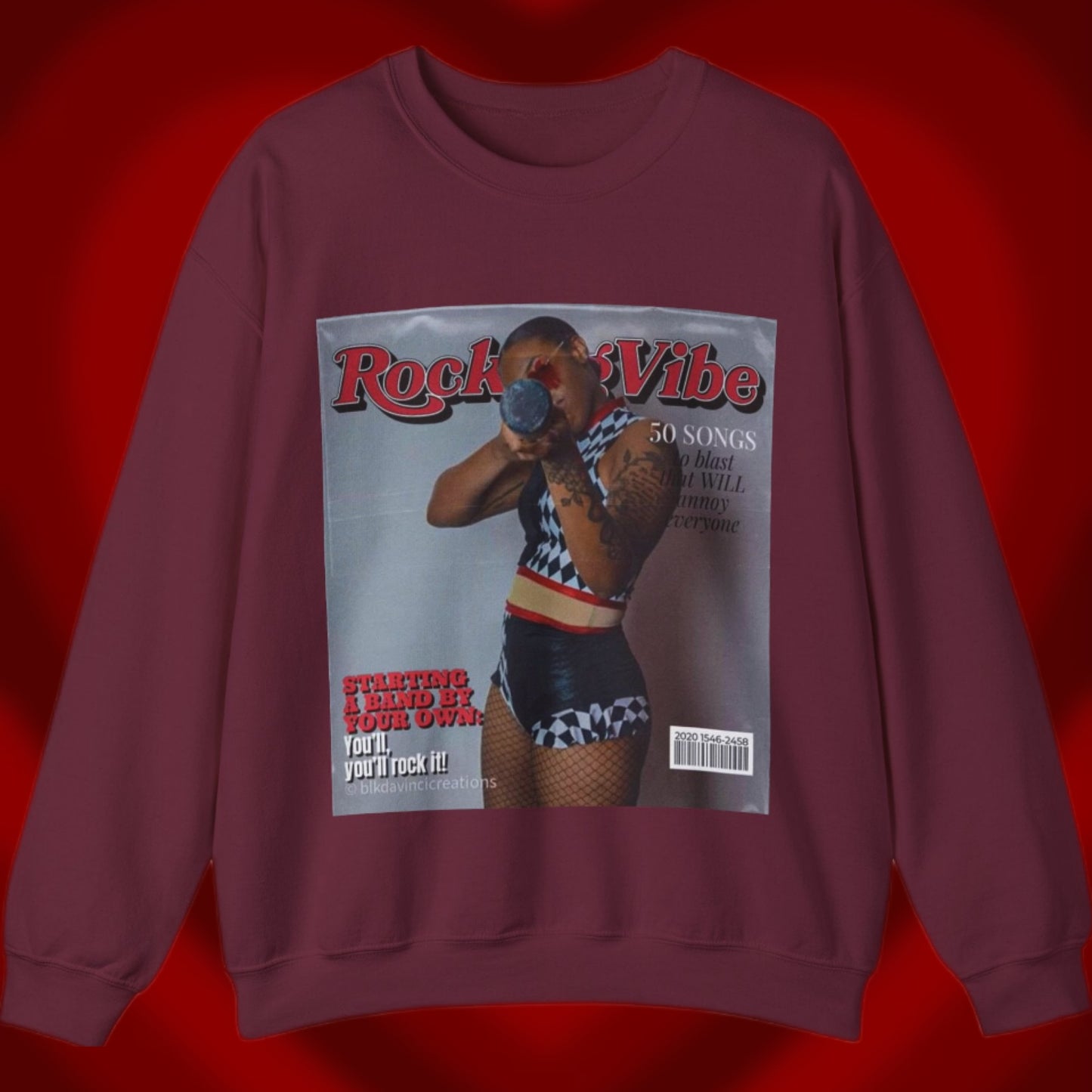 Britany Kay "Red Magazine " Sweatshirt