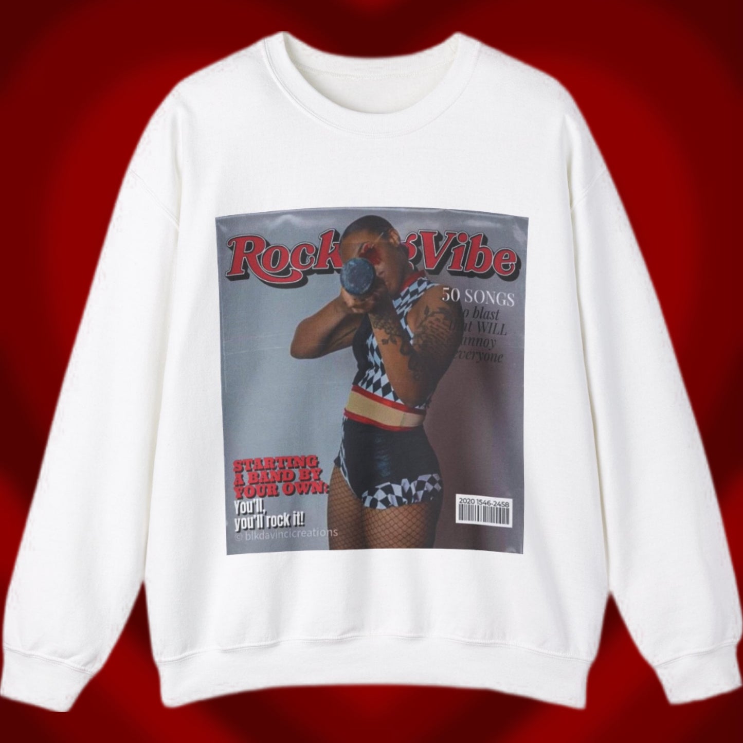 Britany Kay "Red Magazine " Sweatshirt