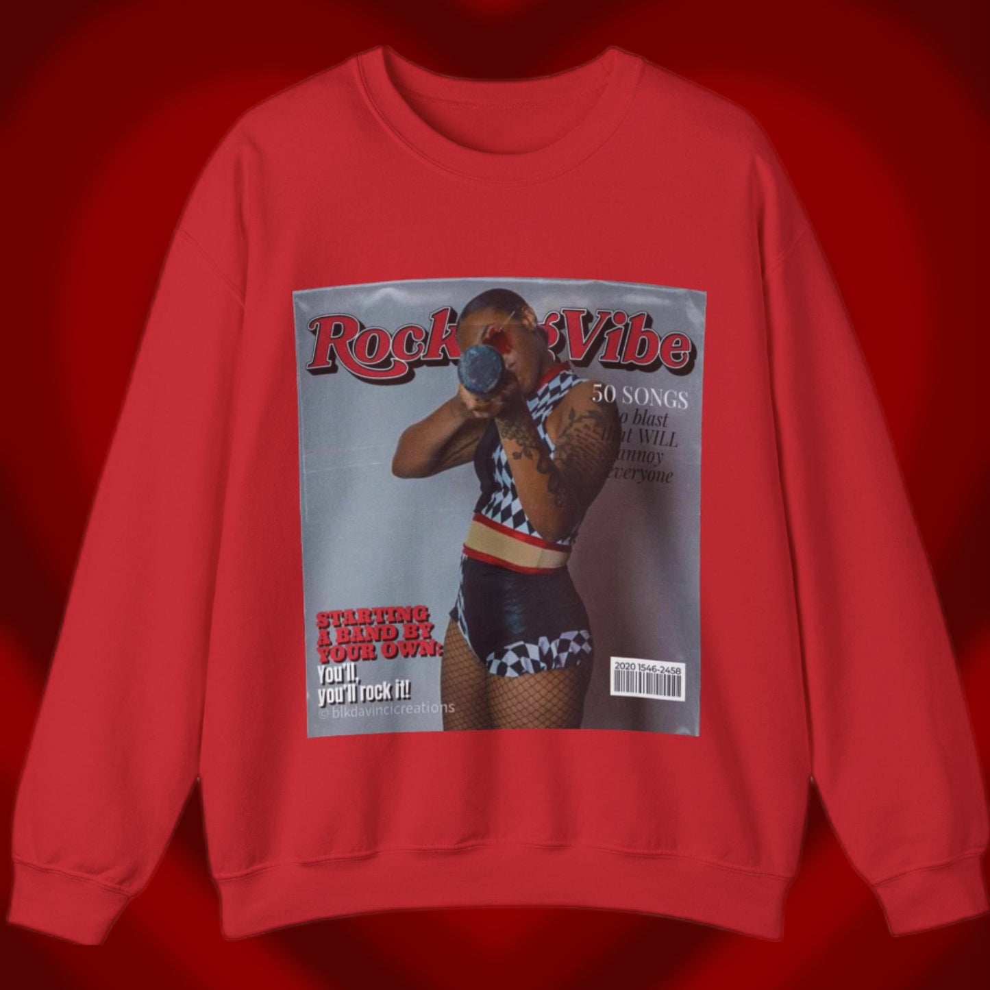 Britany Kay "Red Magazine " Sweatshirt
