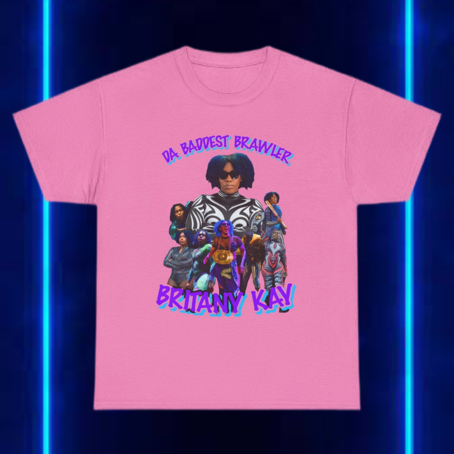 Britany Kay " Baddest Brawler " Tee
