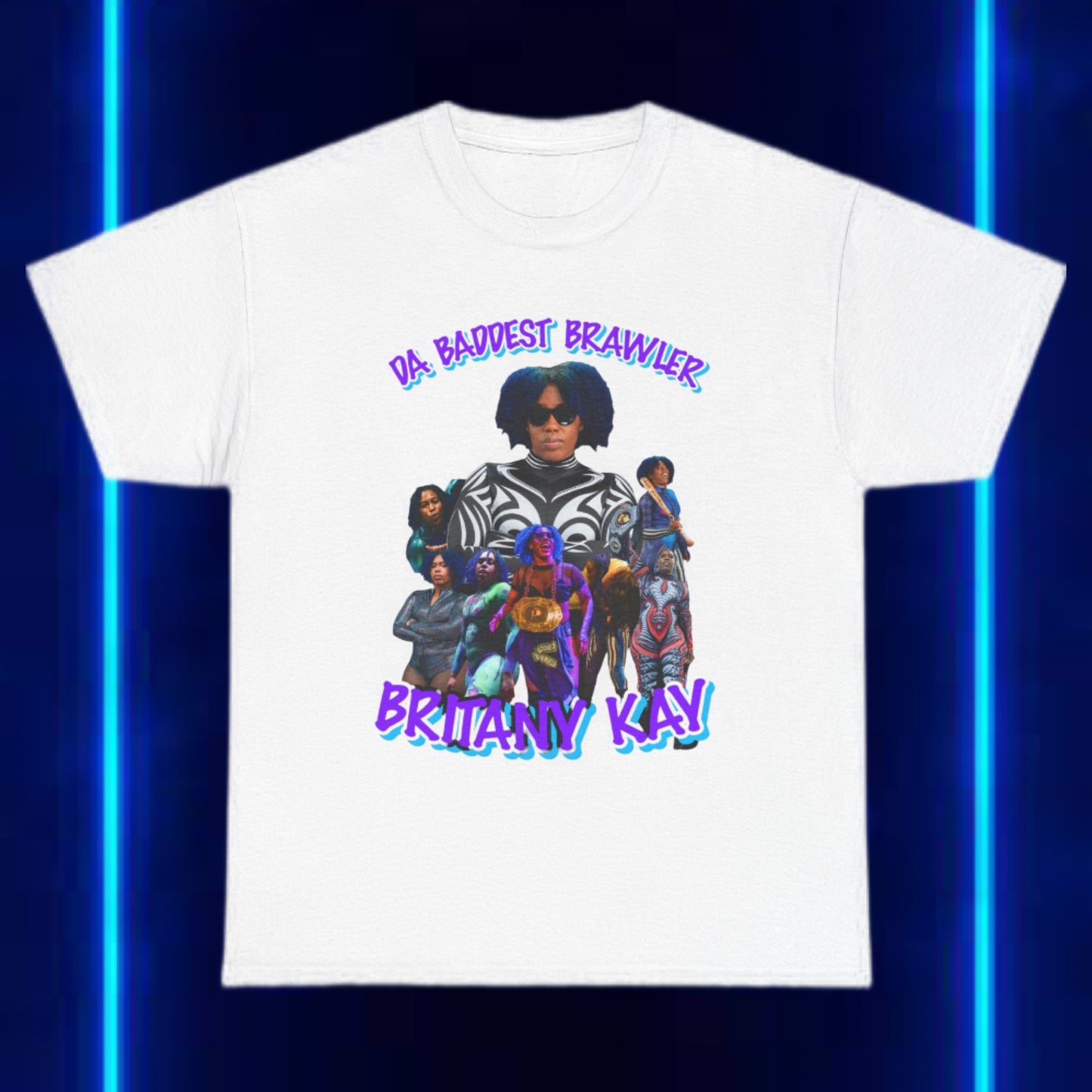 Britany Kay " Baddest Brawler " Tee