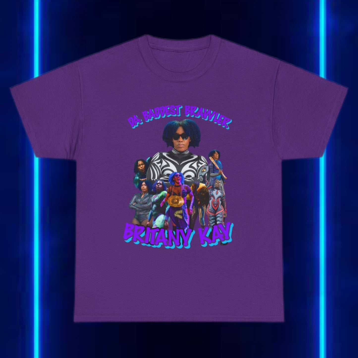 Britany Kay " Baddest Brawler " Tee
