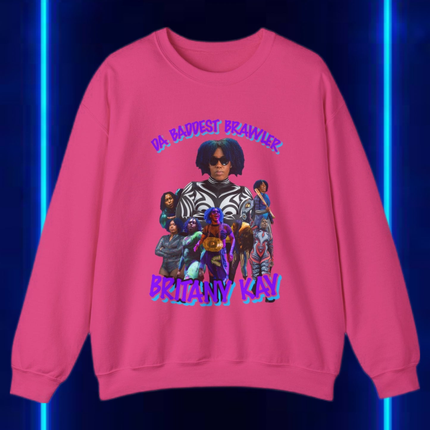 Britany Kay " Baddest Brawler " Sweatshirt