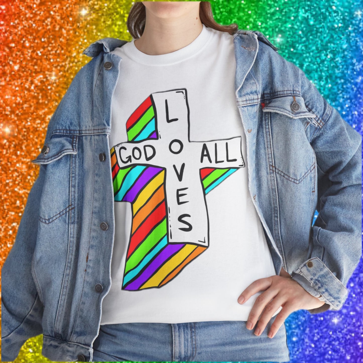 God Loves All " White Variant "
