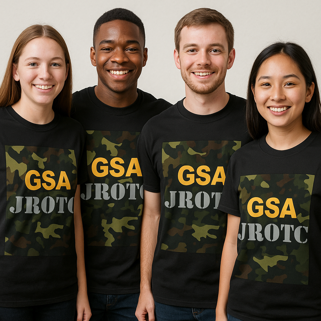 JR Lindsey " JROTC " Tee Shirt