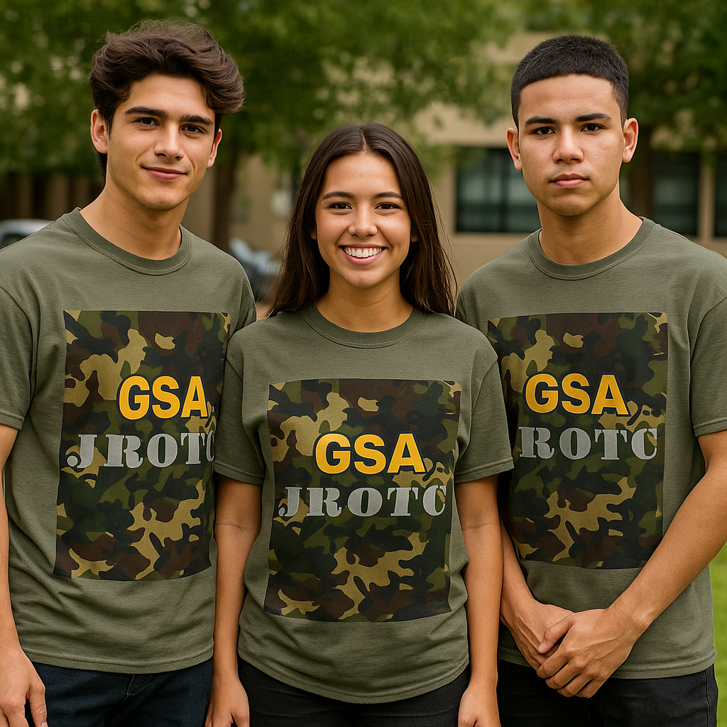 JR Lindsey " JROTC " Tee Shirt