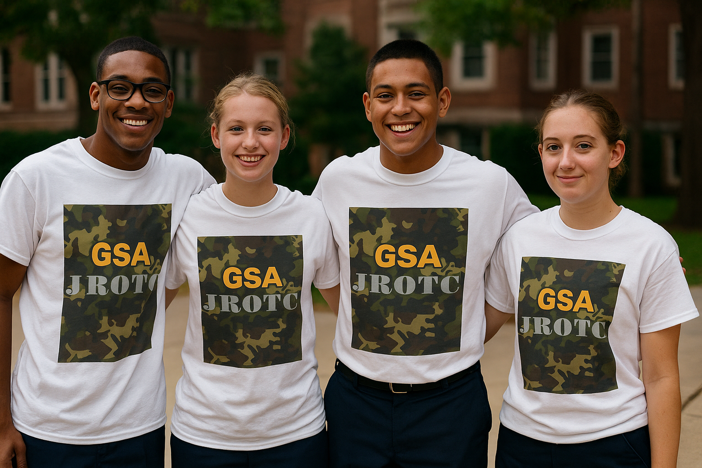 JR Lindsey " JROTC " Tee Shirt
