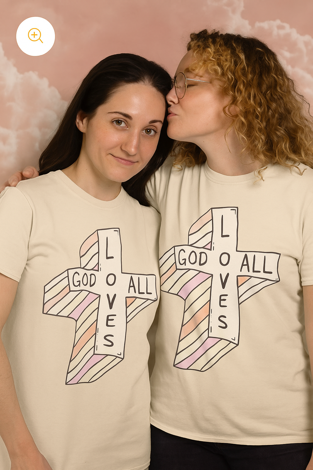 God Loves All " Beige Variant "