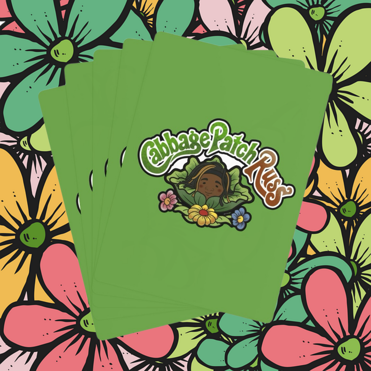 Cabbage Patch Russ Poker Cards