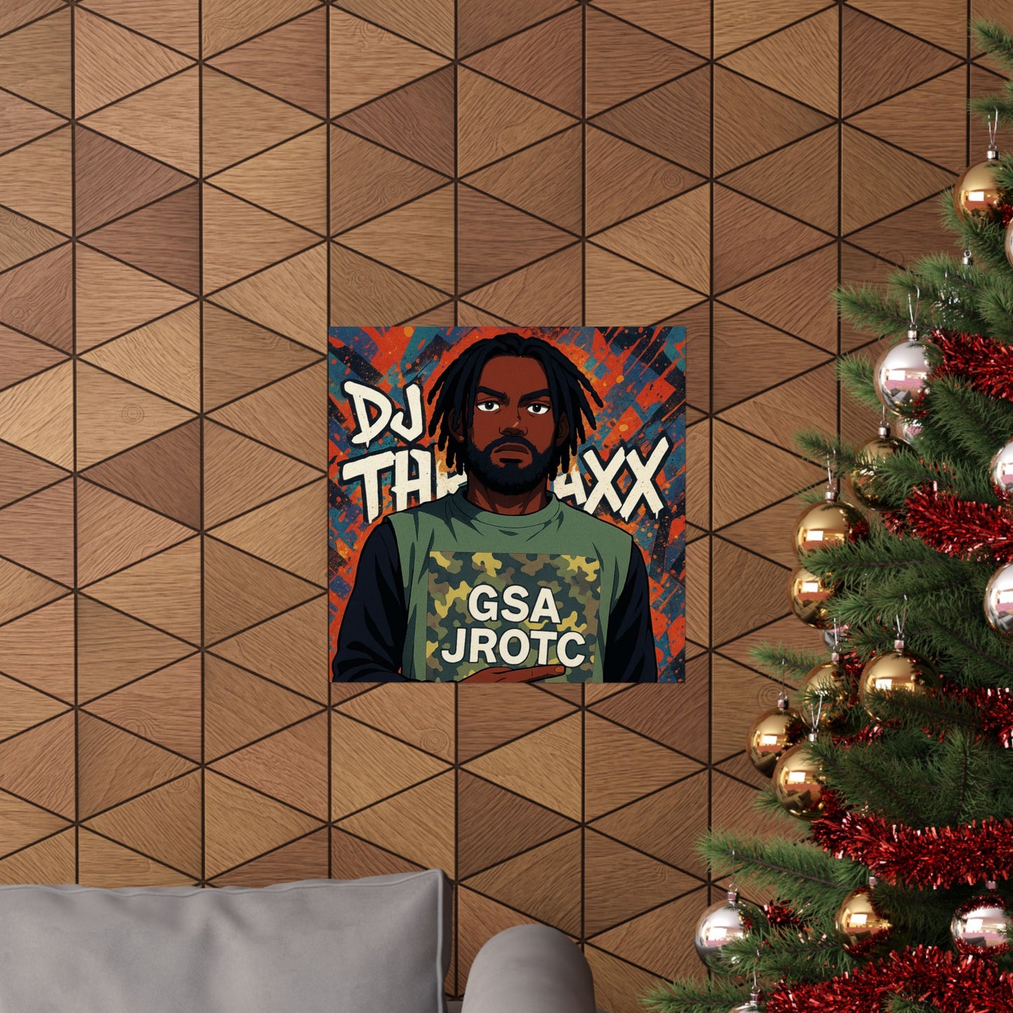 THE JROTC ANIME POSTER: DJ THRAXX