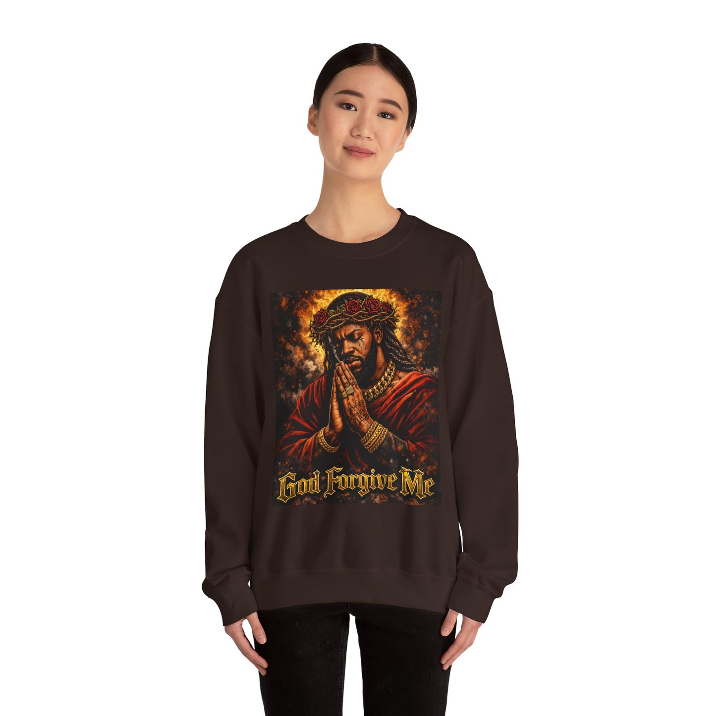 GSA BY JR God Forgive Me, Men's Sweatshirt
