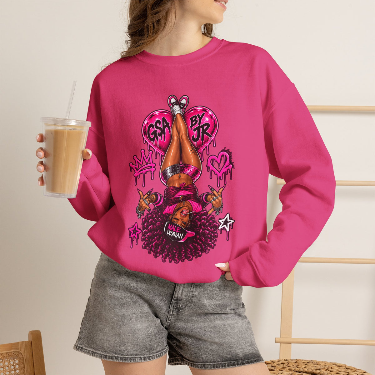 Male Lesbian Sweatshirt - V2