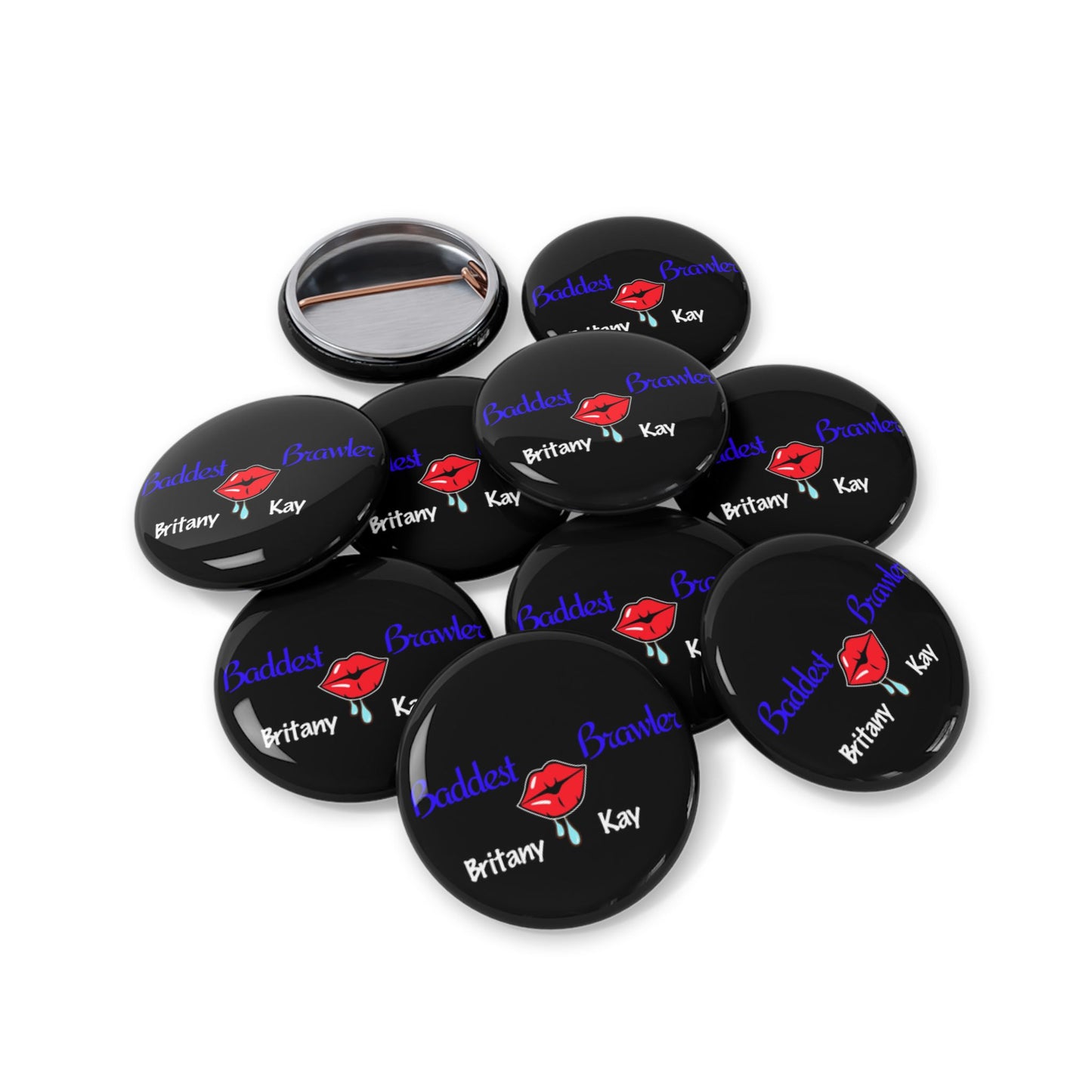 Baddest Brawler Pins