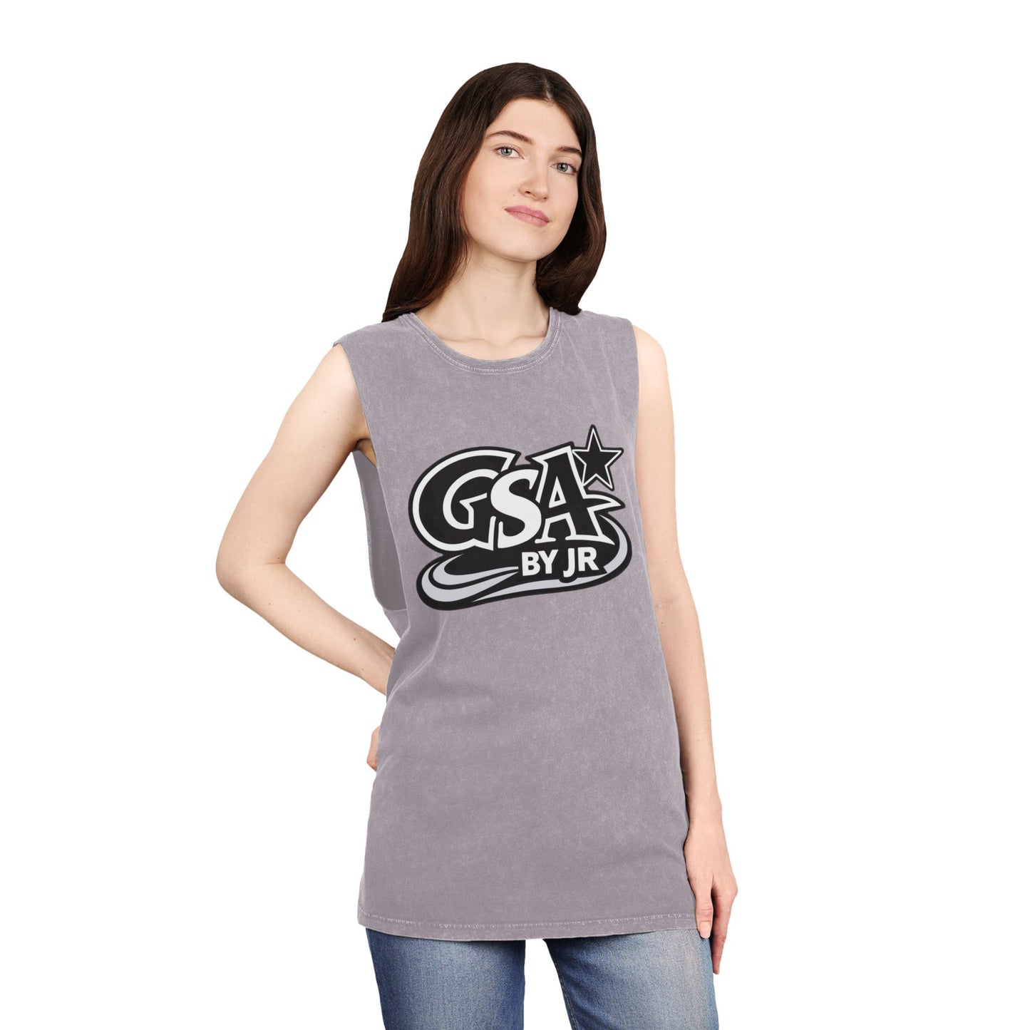 Stonewash Muscle Tank
