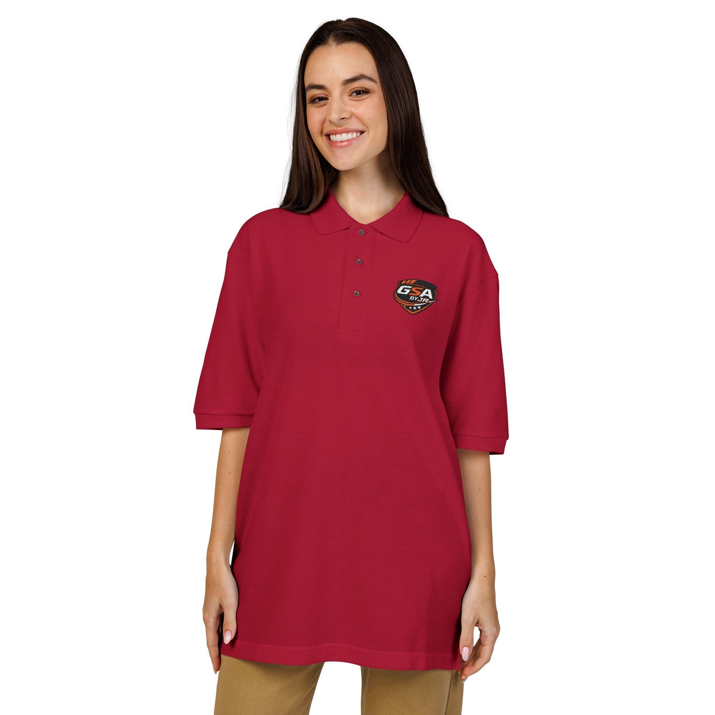 Embroidered Polo Shirt