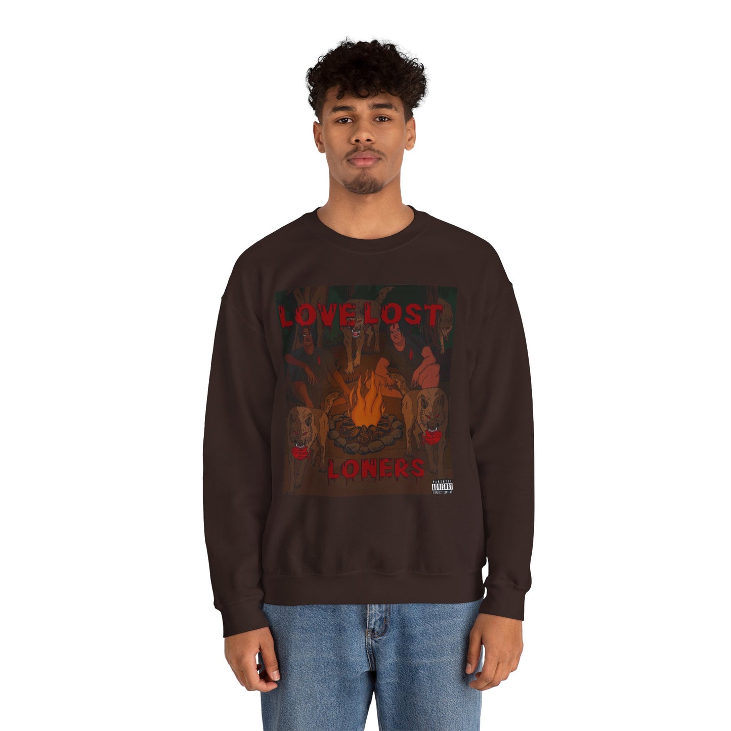 JR LINDSEY ' LOVE LOST LONERS SWEATSHIRT