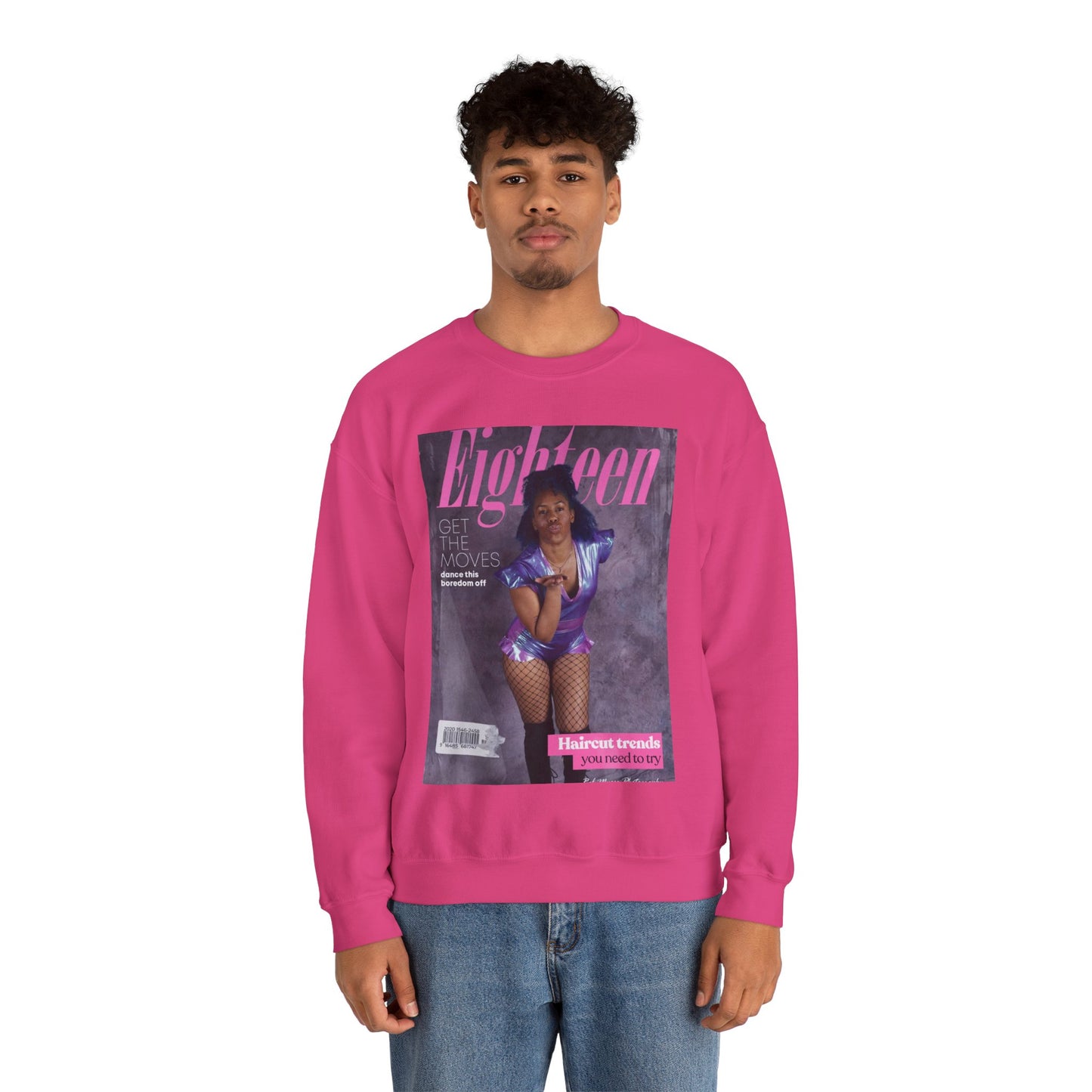Pink Magazine Sweatshirt