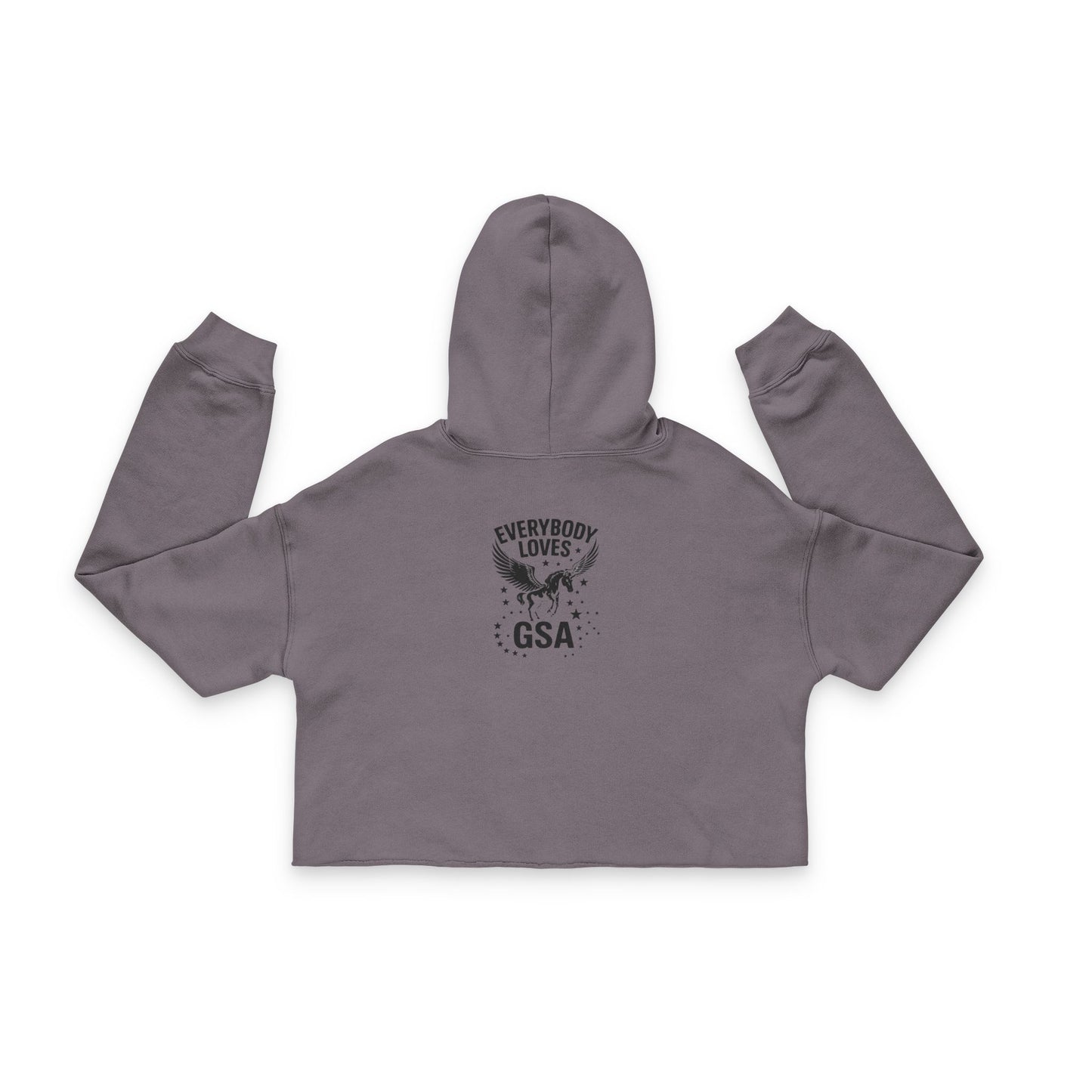 GSA BY JR ' Signature Cropped Hoodie