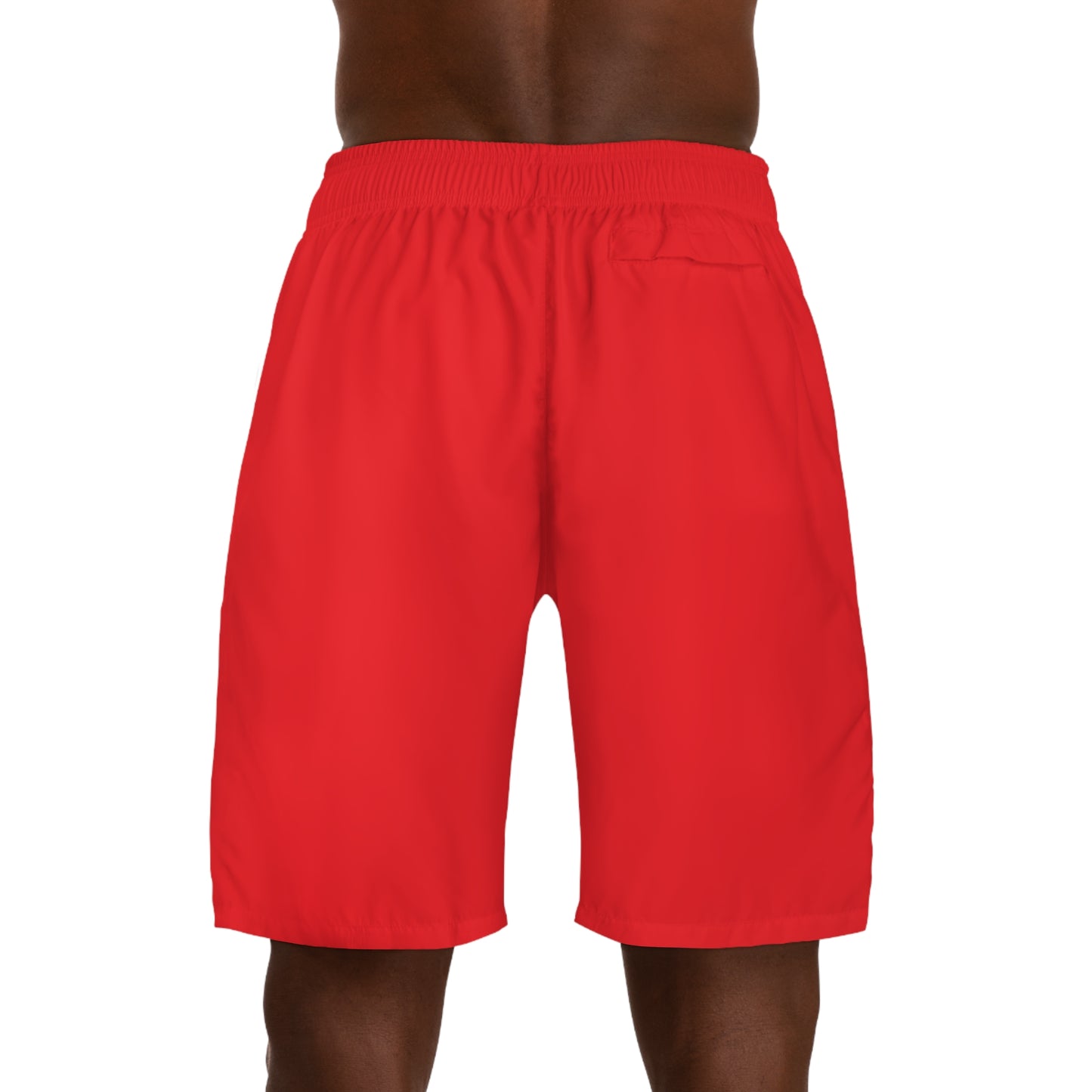 GSA BY JR Men's Red Athletic Shorts
