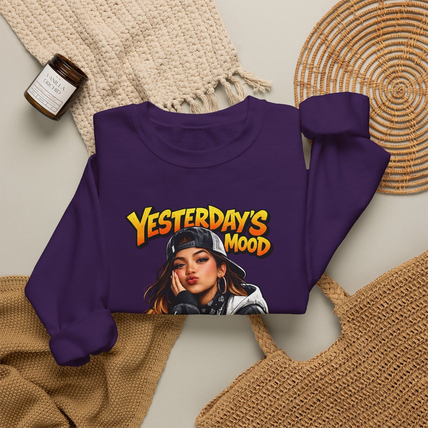 Yesterday's Mood ' Graphic Sweatshirt