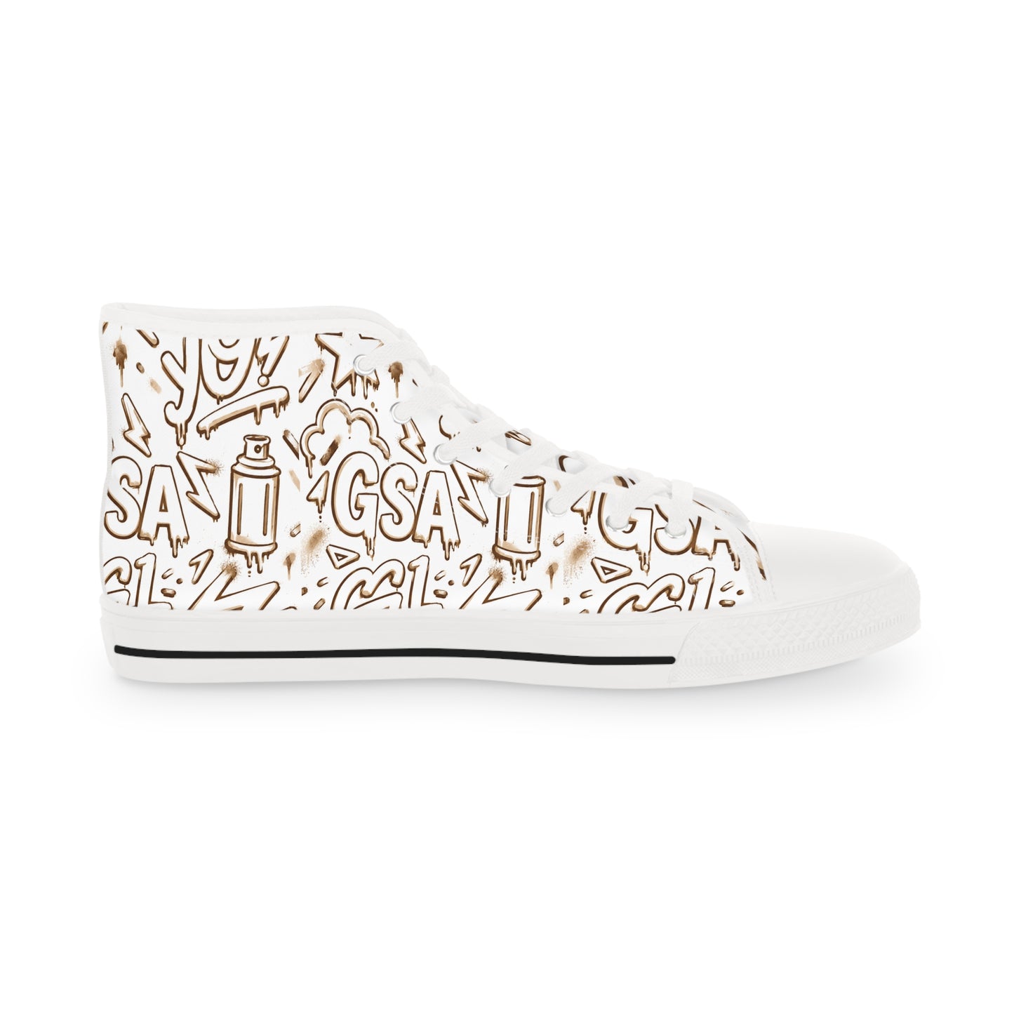 G1 Hightop Sneakers - Creamy Chocolate