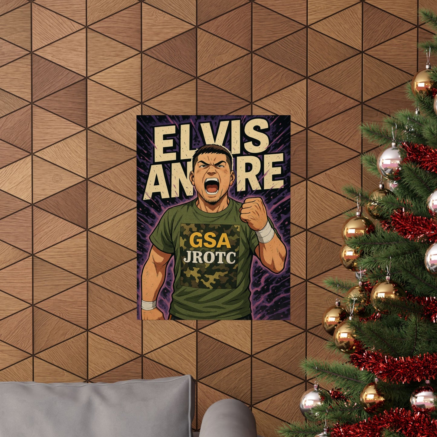 THE JROTC ANIME POSTER: ELVIS ANDRE