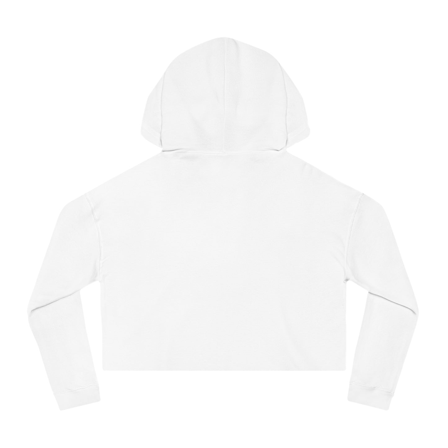 GSA BY JR Women's Cropped Hoodie - Black/ White