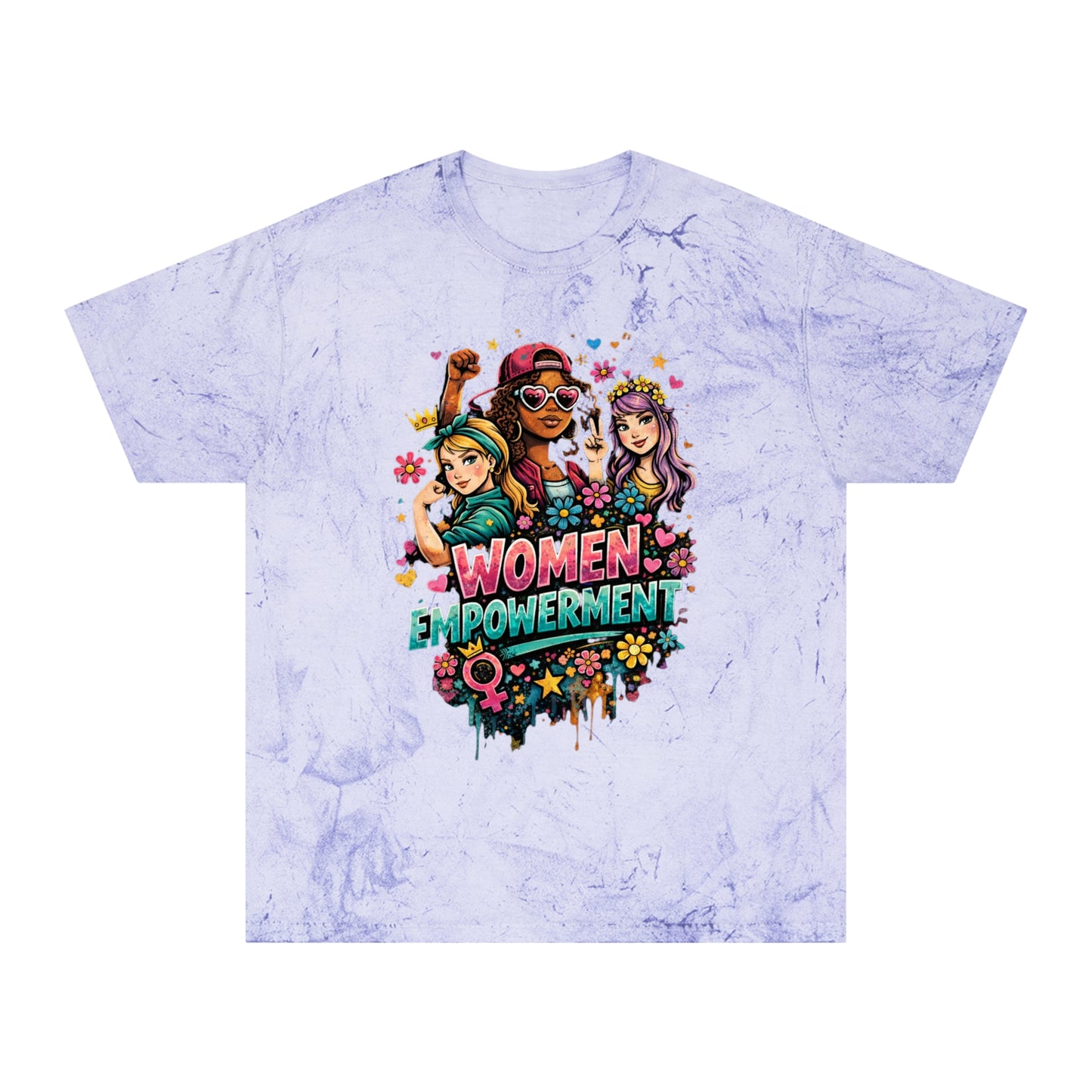 Women Empowerment ' Vintage Tie-Dye Tee
