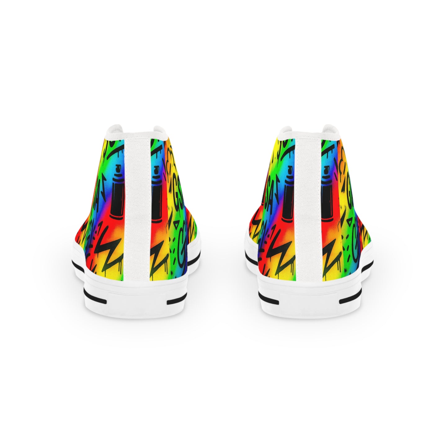 GSA G1 High Top Sneakers- Rainbow