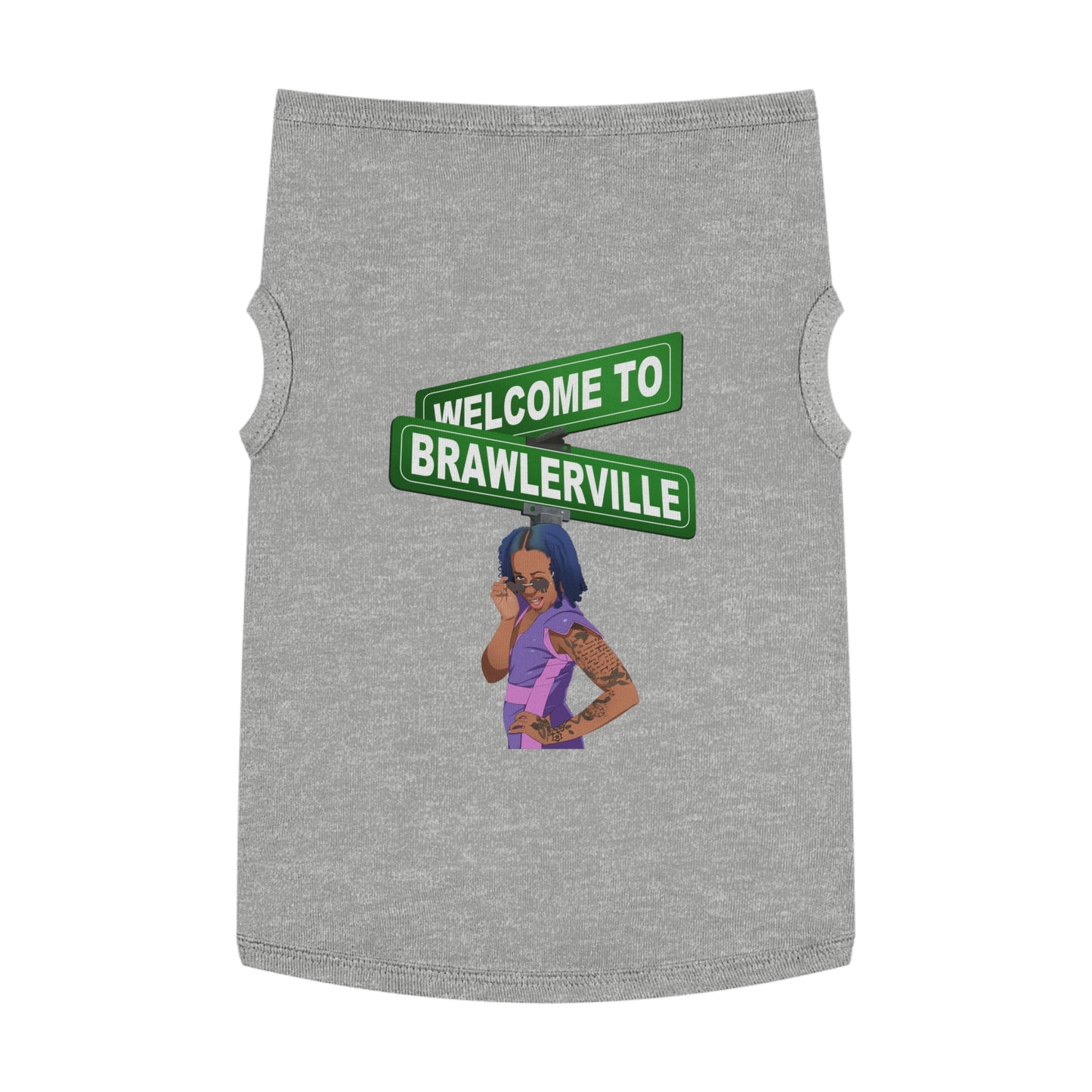 Brawlerville Pet Tank Tops