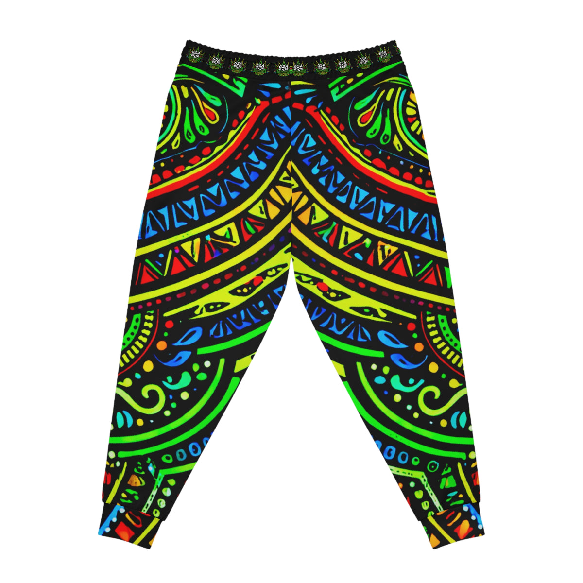 Tribal Neon Mandala Joggers