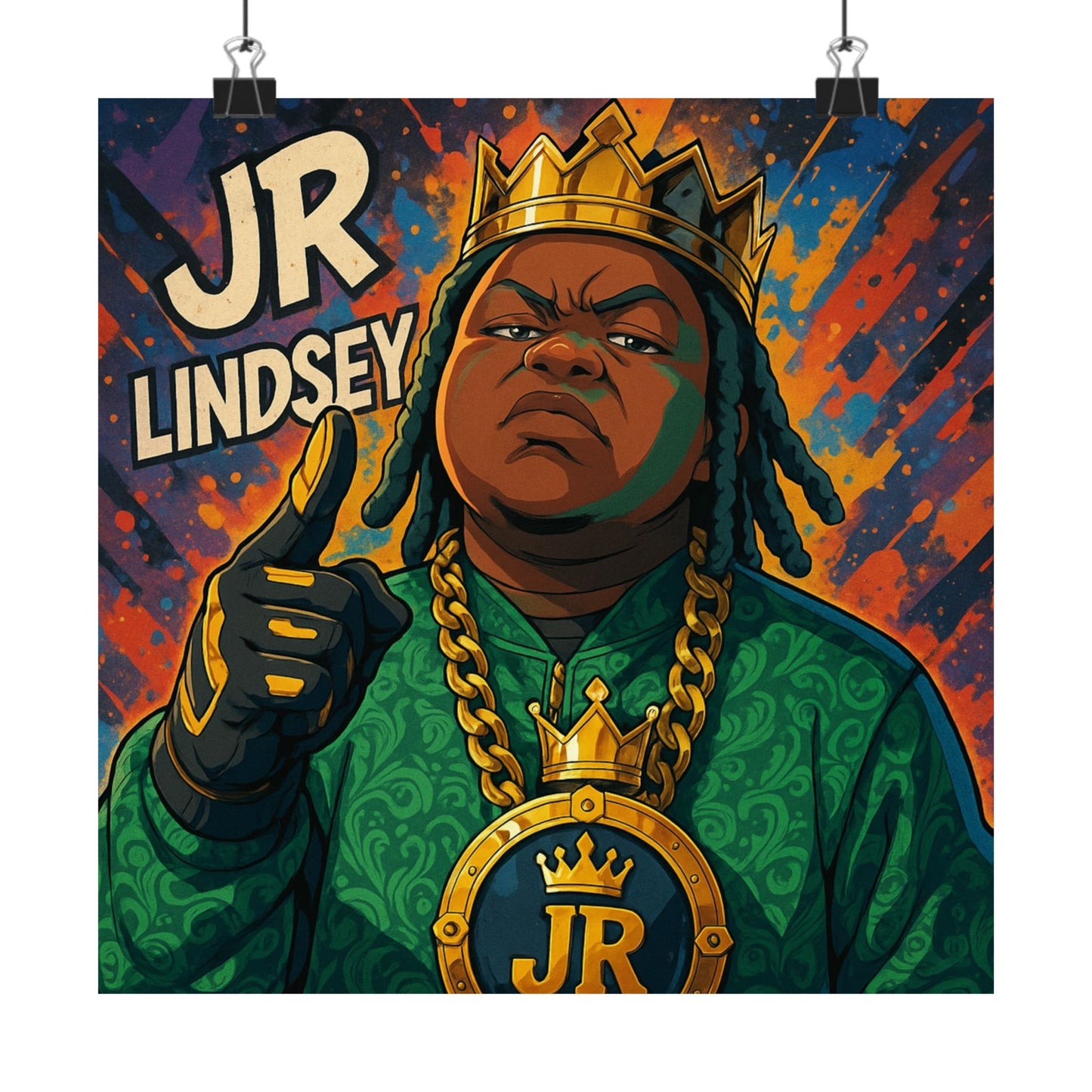 THE JROTC ANIME POSTER: JR LINDSEY