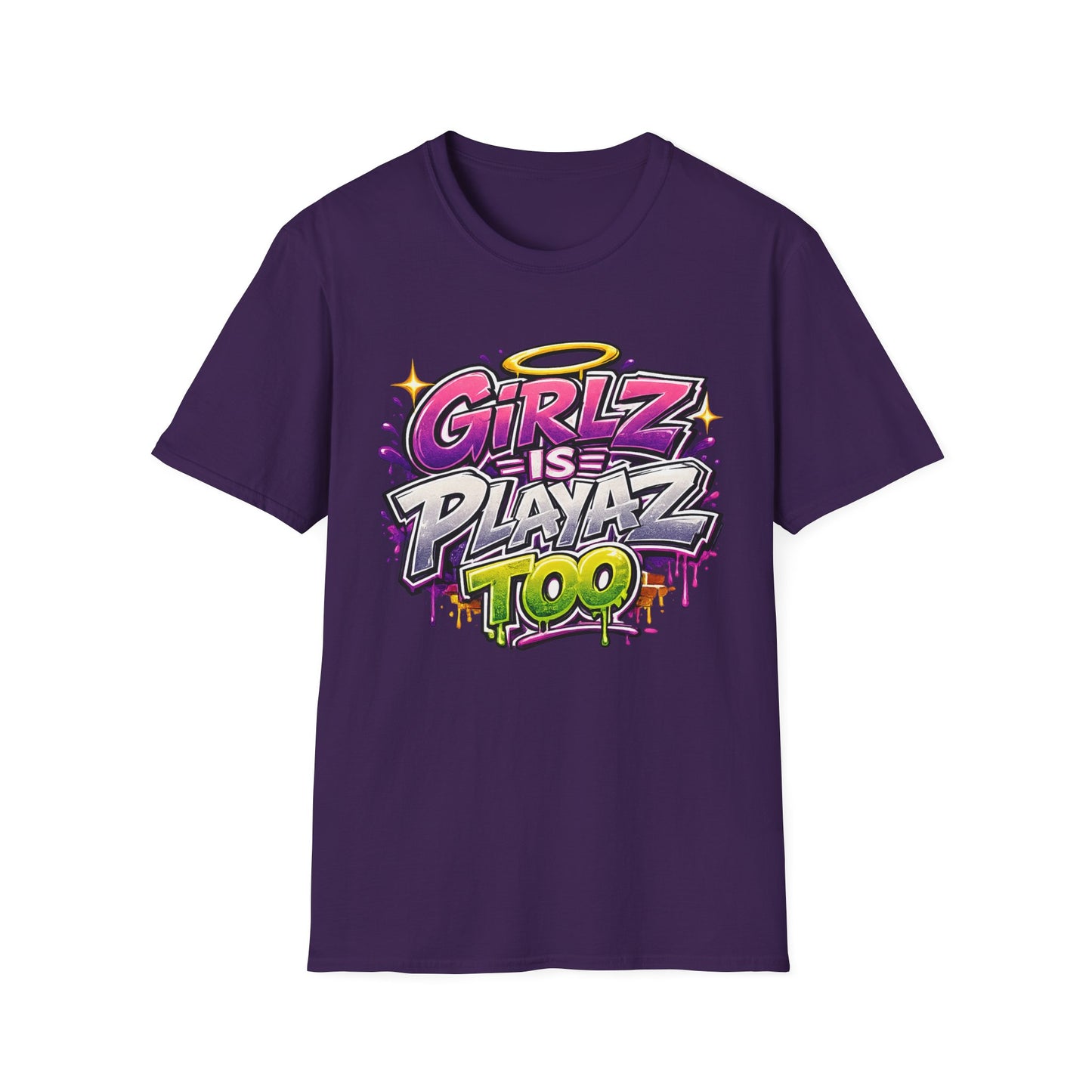 Girlz Is Playaz Too ' Softstyle Tee