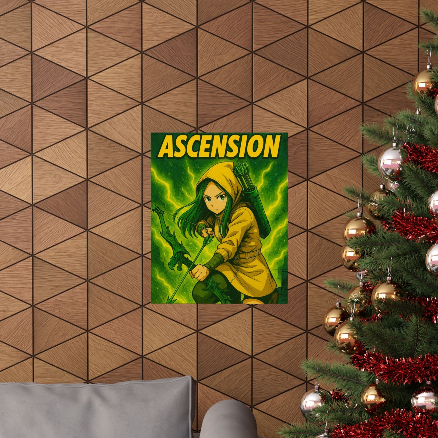 GSA BY JR ANIME POSTER " Ascension "