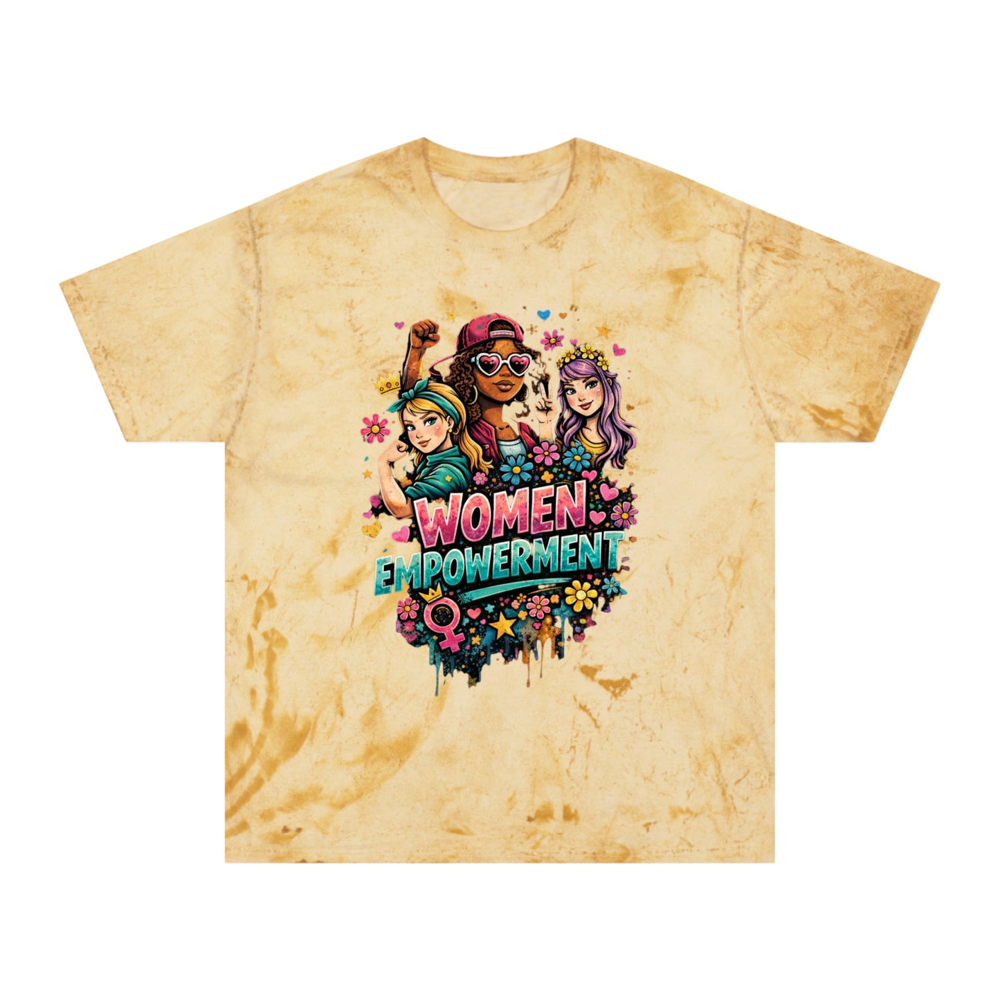 Women Empowerment ' Vintage Tie-Dye Tee