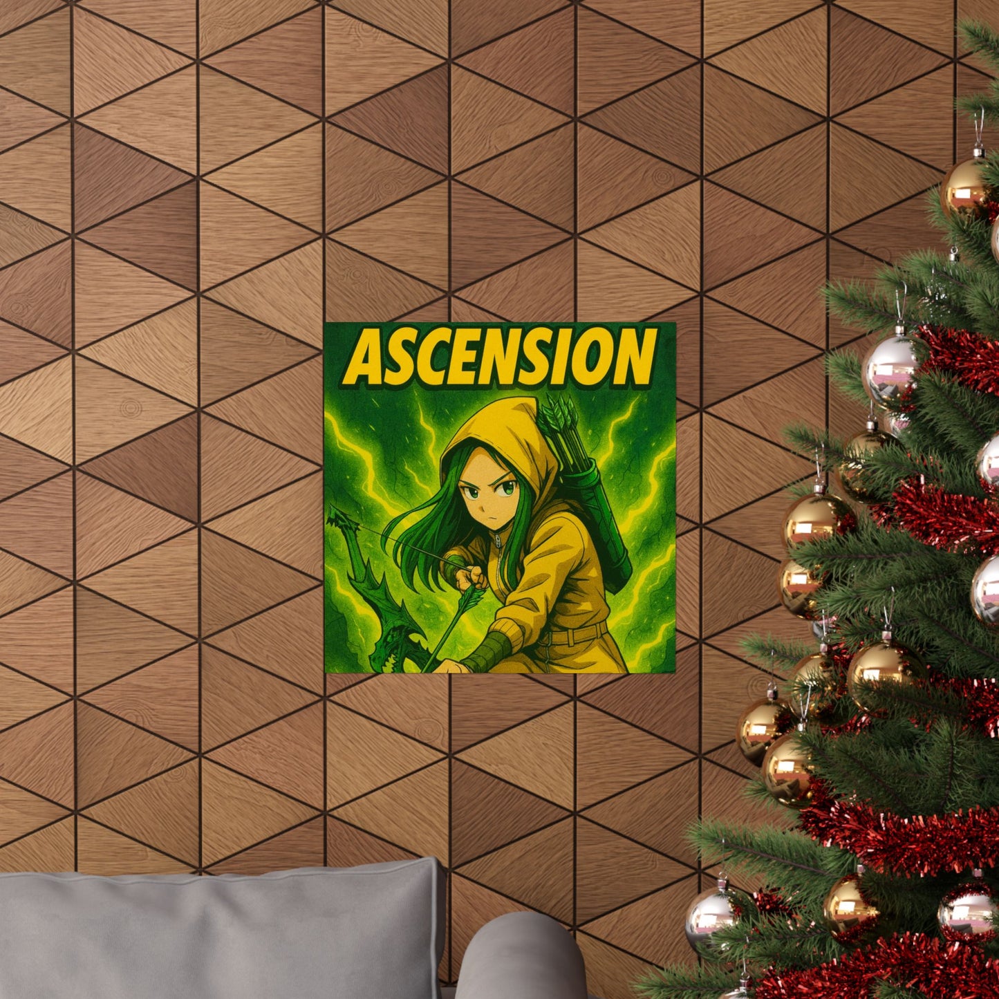 GSA BY JR ANIME POSTER " Ascension "